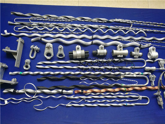 Operational Temperature Range Minus 40 Degrees Celsius To Plus 80 Degrees Celsius Preformed Dead End Galvanized Steel Customized Products