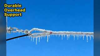 پشتیبانی از خطوط هوایی مجموعه تعلیق 300-3000 میلی متر