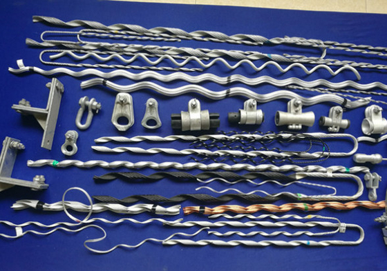 ACSR Full Tension Aluminum Wire Conductor Preformed Splice 535mm (مورد استفاده از سیم های آلومینیومی)